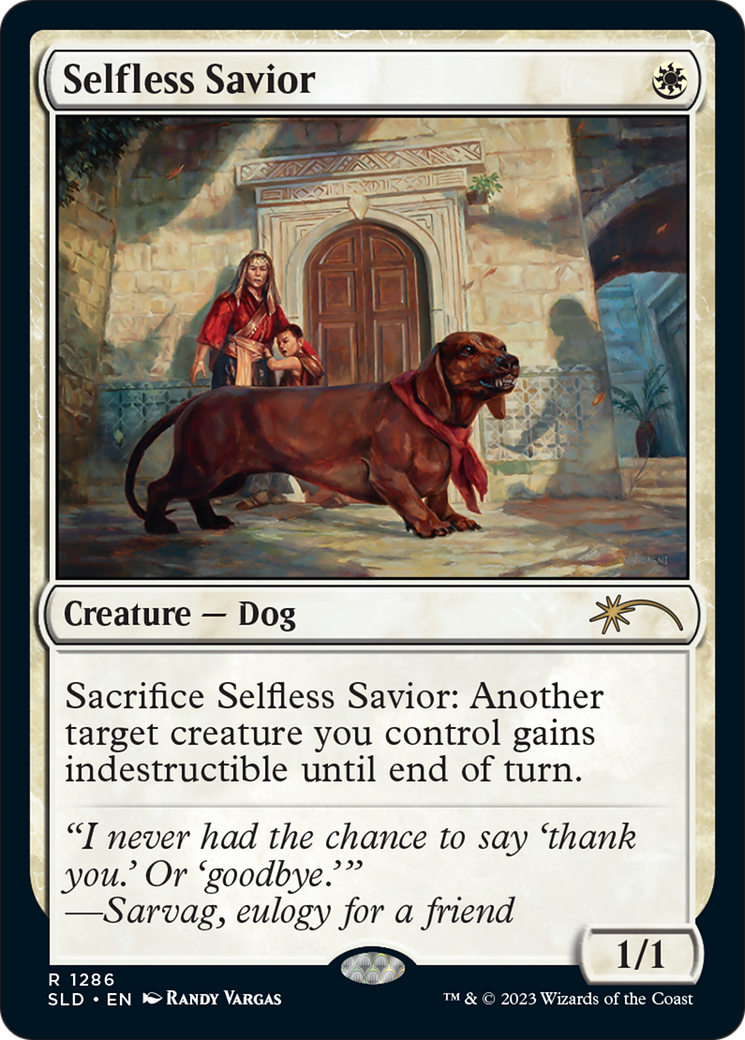 Selfless Savior [Secret Lair Drop Series] | Magic Magpie