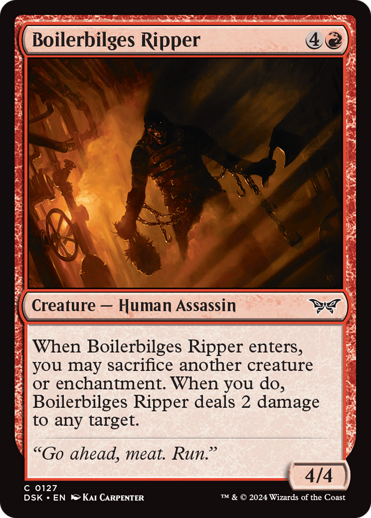 Boilerbilges Ripper [Duskmourn: House of Horror] | Magic Magpie