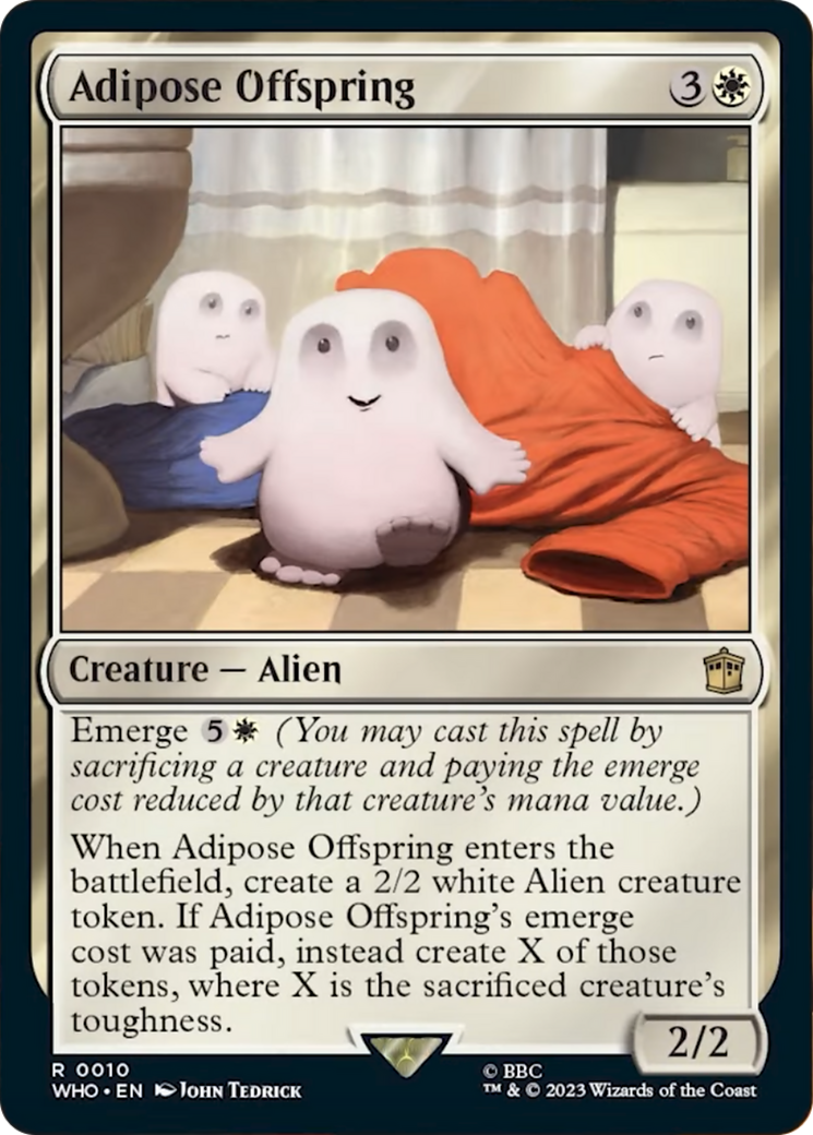 Adipose Offspring [Doctor Who] | Magic Magpie