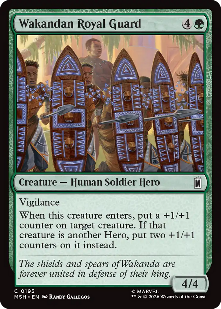 Wakandan Royal Guard [Marvel Super Heroes] | Magic Magpie