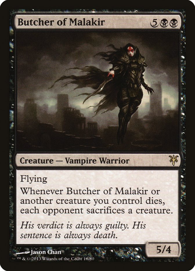 Butcher of Malakir [Duel Decks: Sorin vs. Tibalt] | Magic Magpie