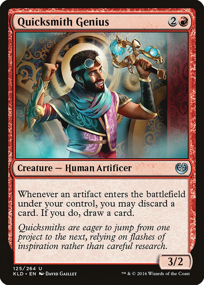 Quicksmith Genius [Kaladesh] | Magic Magpie