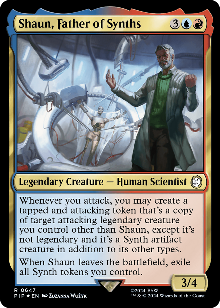 Shaun, Father of Synths (Surge Foil) [Fallout] | Magic Magpie