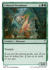 Colossal Dreadmaw (White Border) [Mystery Booster 2] | Magic Magpie