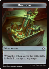 Robot // Munitions Double-Sided Token [Edge of Eternities Tokens] | Magic Magpie