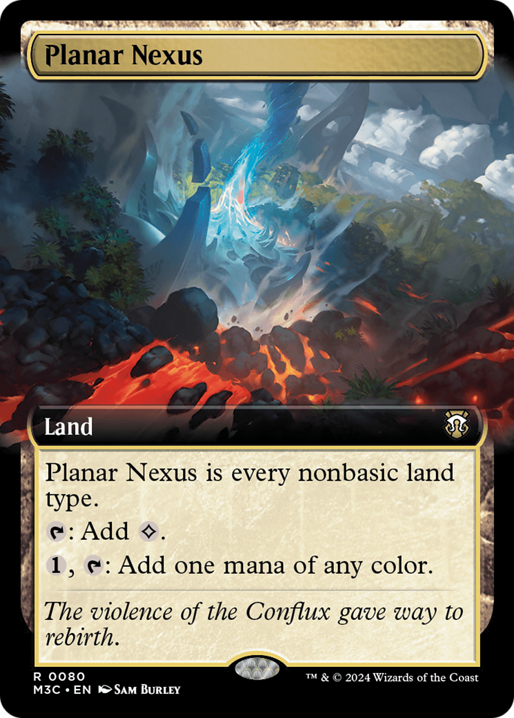 Planar Nexus (Extended Art) [Modern Horizons 3 Commander] | Magic Magpie