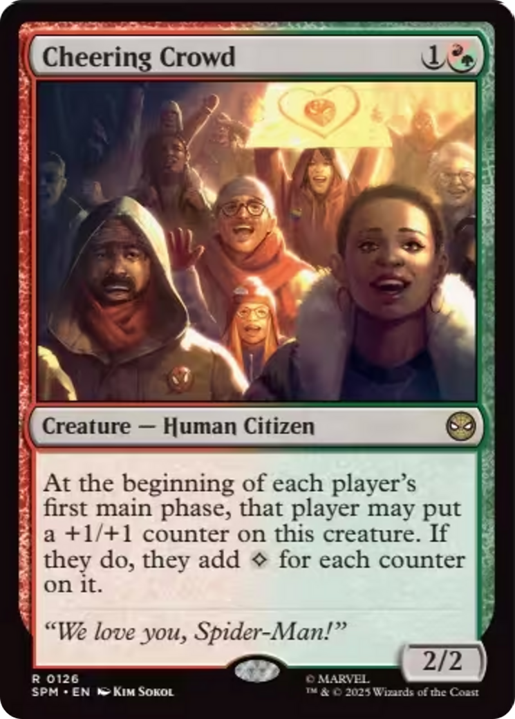 Cheering Crowd [Marvel's Spider-Man] | Magic Magpie
