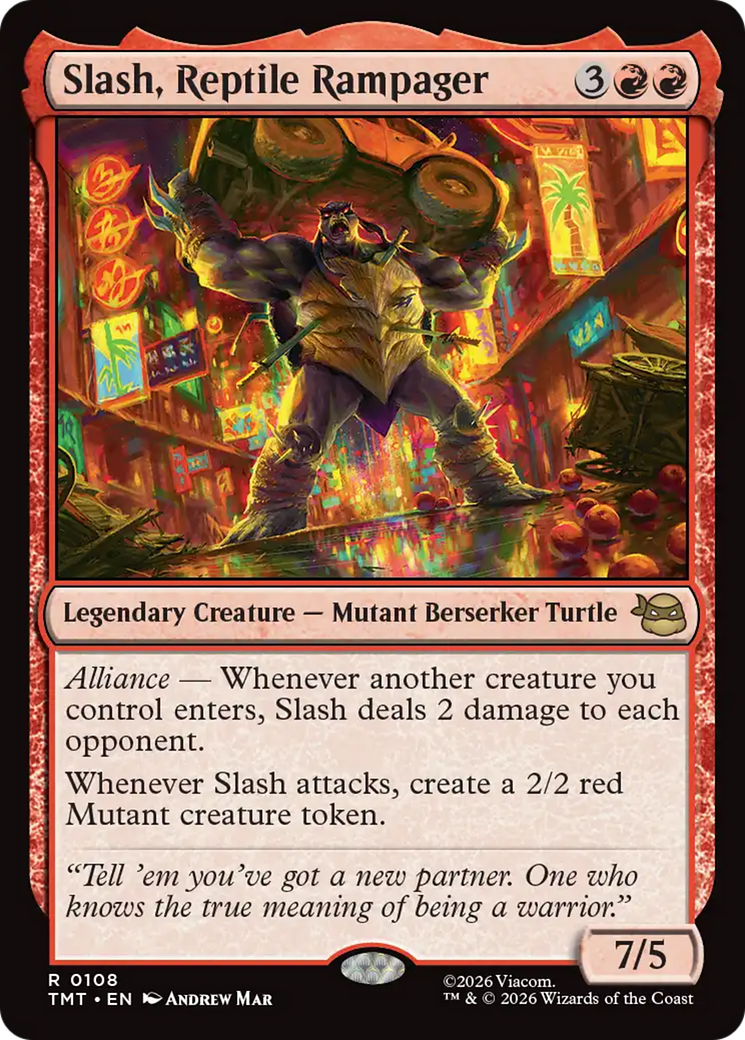 Slash, Reptile Rampager [Teenage Mutant Ninja Turtles] | Magic Magpie