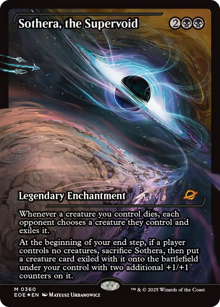 Sothera, the Supervoid (Showcase) [Edge of Eternities] | Magic Magpie