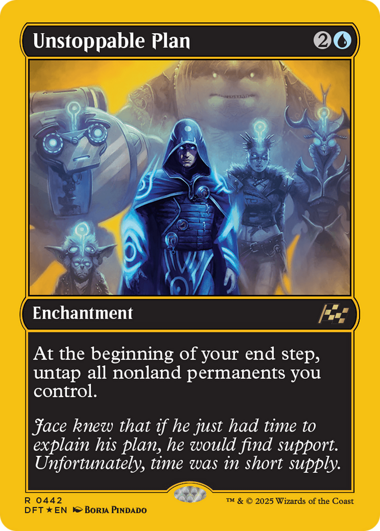 Unstoppable Plan (First-Place Foil) [Aetherdrift] | Magic Magpie