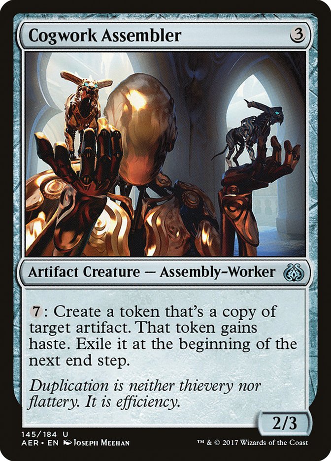 Cogwork Assembler [Aether Revolt] | Magic Magpie