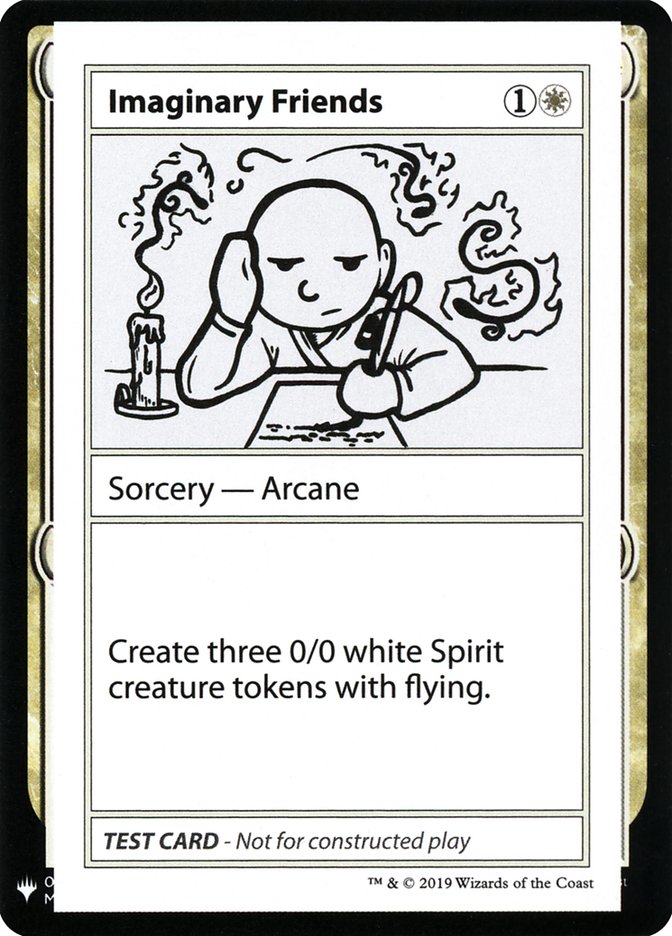 Imaginary Friends [Mystery Booster Playtest Cards] | Magic Magpie