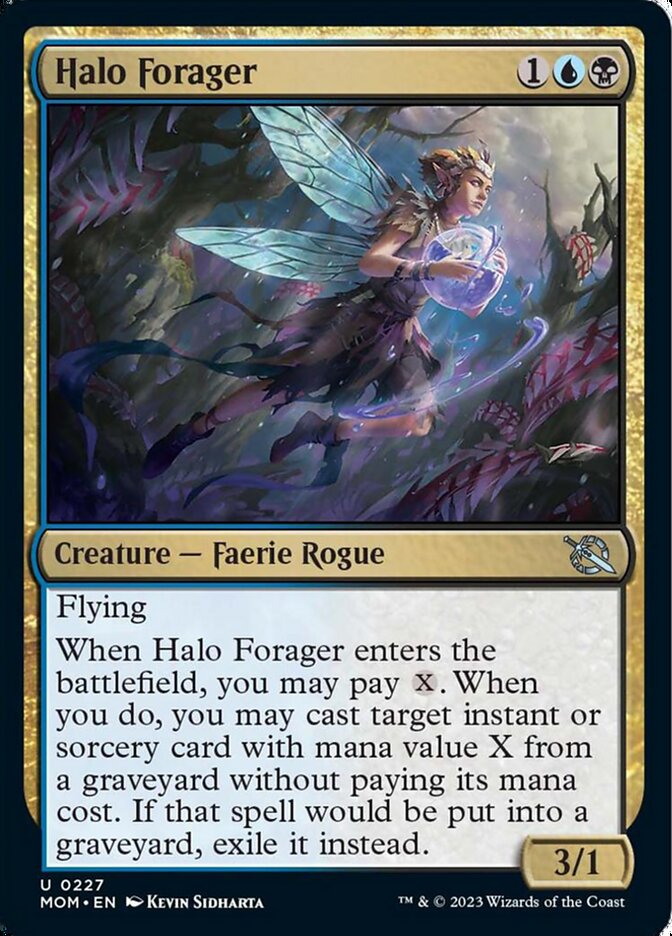 Halo Forager [March of the Machine] | Magic Magpie