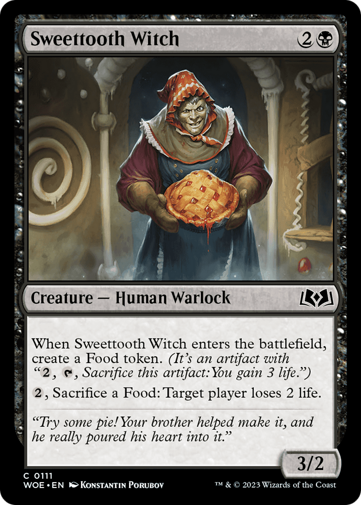 Sweettooth Witch [Wilds of Eldraine] | Magic Magpie