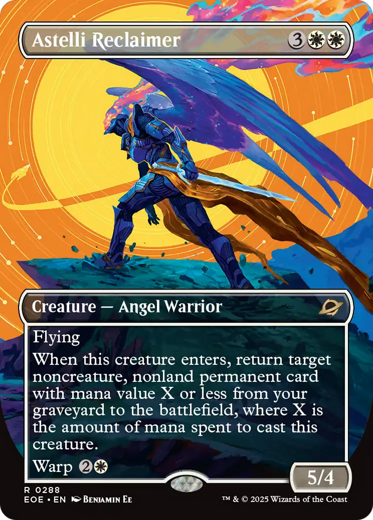 Astelli Reclaimer (Borderless) [Edge of Eternities] | Magic Magpie