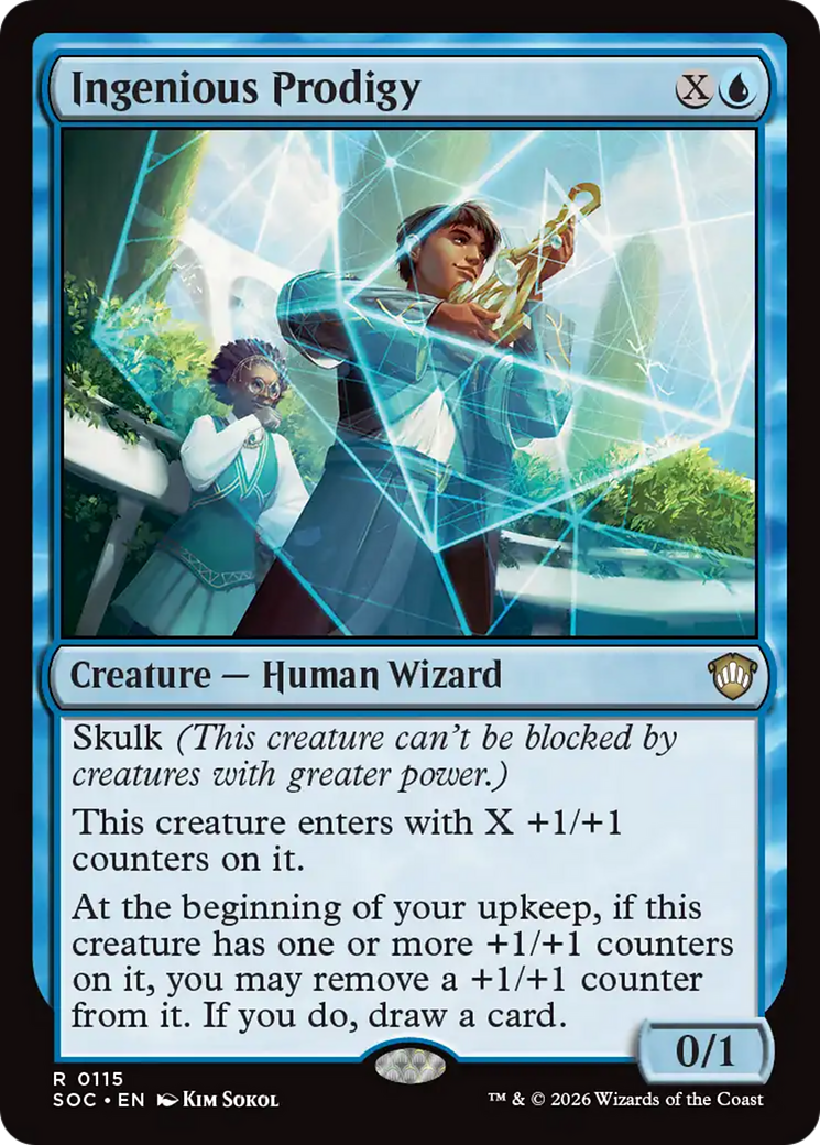 Ingenious Prodigy [Secrets of Strixhaven Commander] | Magic Magpie