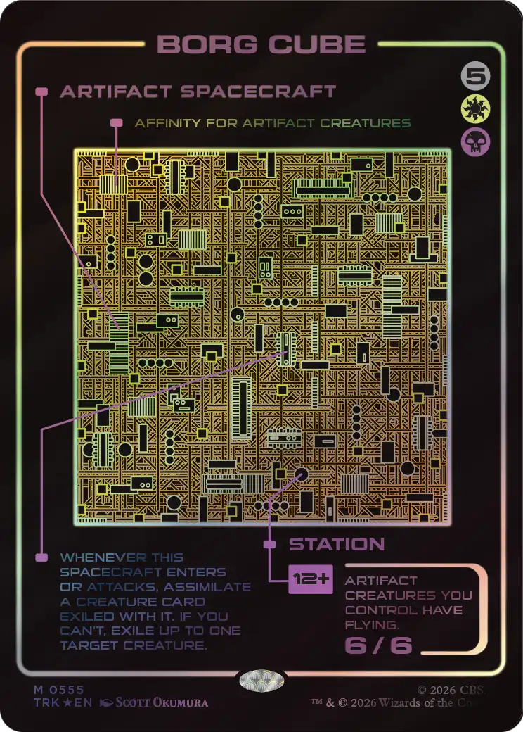 Borg Cube (Showcase) [Star Trek] | Magic Magpie