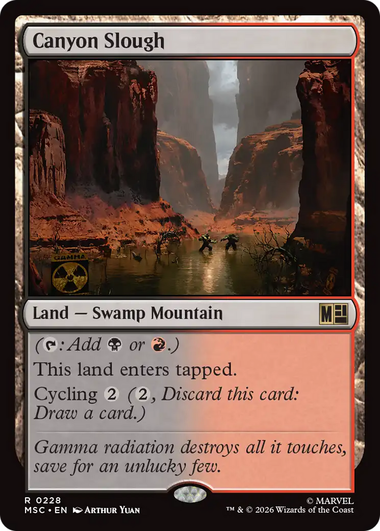 Canyon Slough [Marvel Super Heroes Commander] | Magic Magpie
