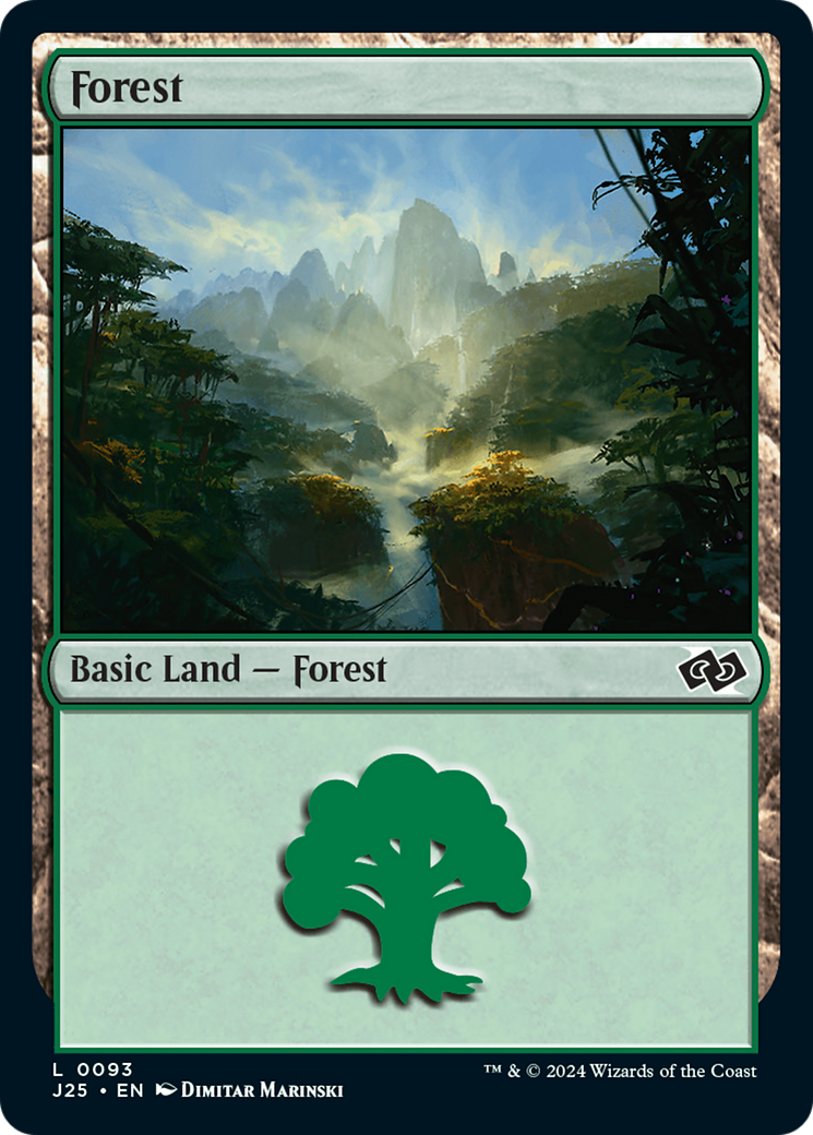 Forest (93) [Foundations Jumpstart] | Magic Magpie