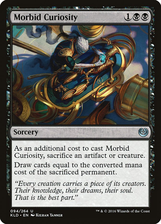 Morbid Curiosity [Kaladesh] | Magic Magpie