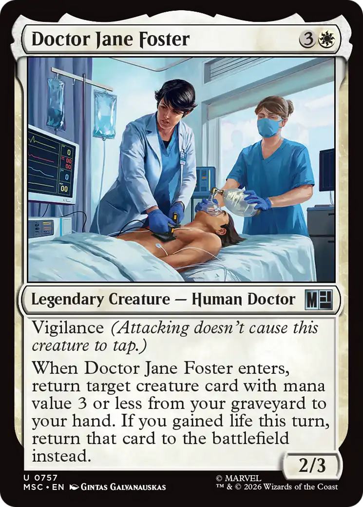 Doctor Jane Foster [Marvel Super Heroes Commander] | Magic Magpie
