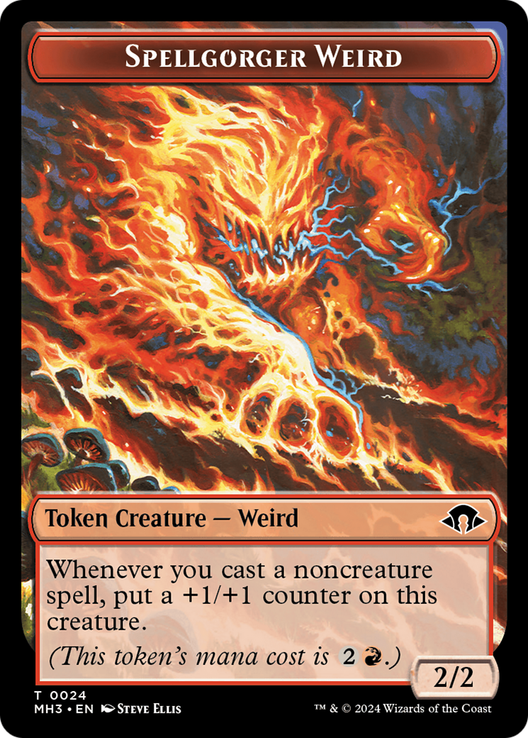 Eldrazi Spawn // Spellgorger Weird Double-Sided Token [Modern Horizons 3 Tokens] | Magic Magpie