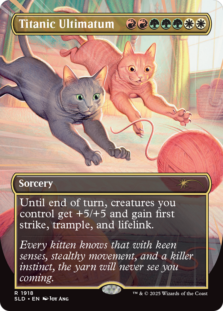 Titanic Ultimatum (1918) (Rainbow Foil) [Secret Lair Drop Series] | Magic Magpie