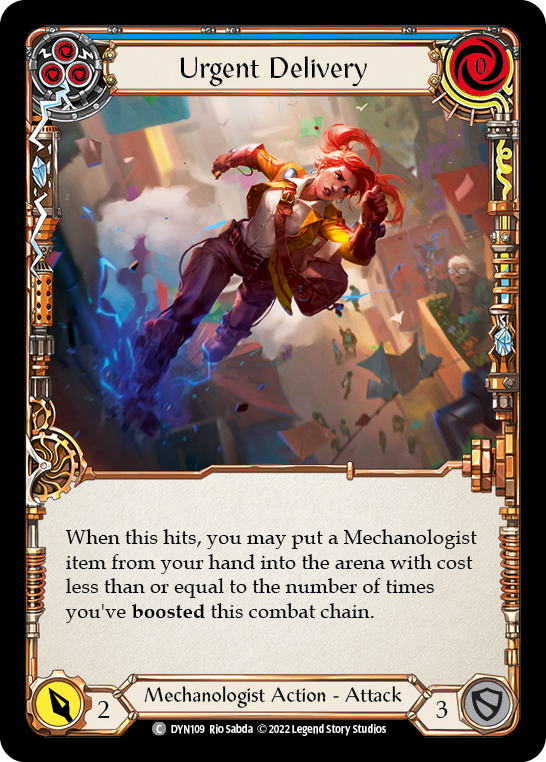 Urgent Delivery (Blue) [DYN109] (Dynasty) | Magic Magpie