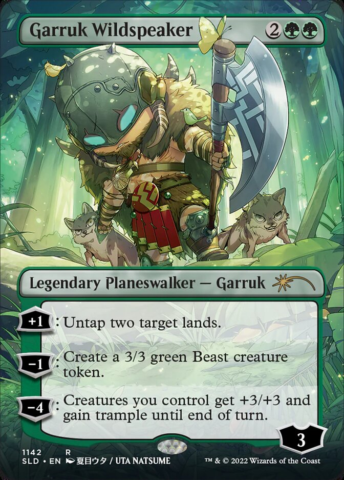 Garruk Wildspeaker (Borderless) [Secret Lair Drop Series] | Magic Magpie