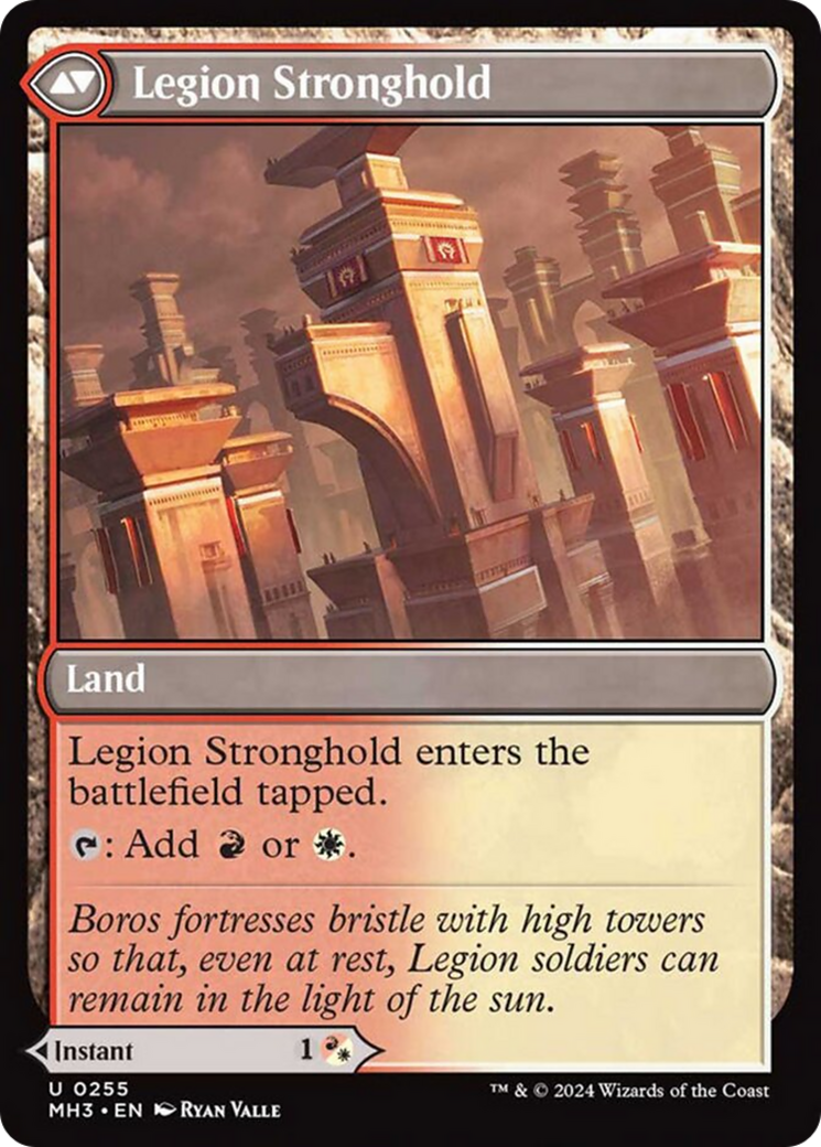 Legion Leadership // Legion Stronghold [Modern Horizons 3] | Magic Magpie