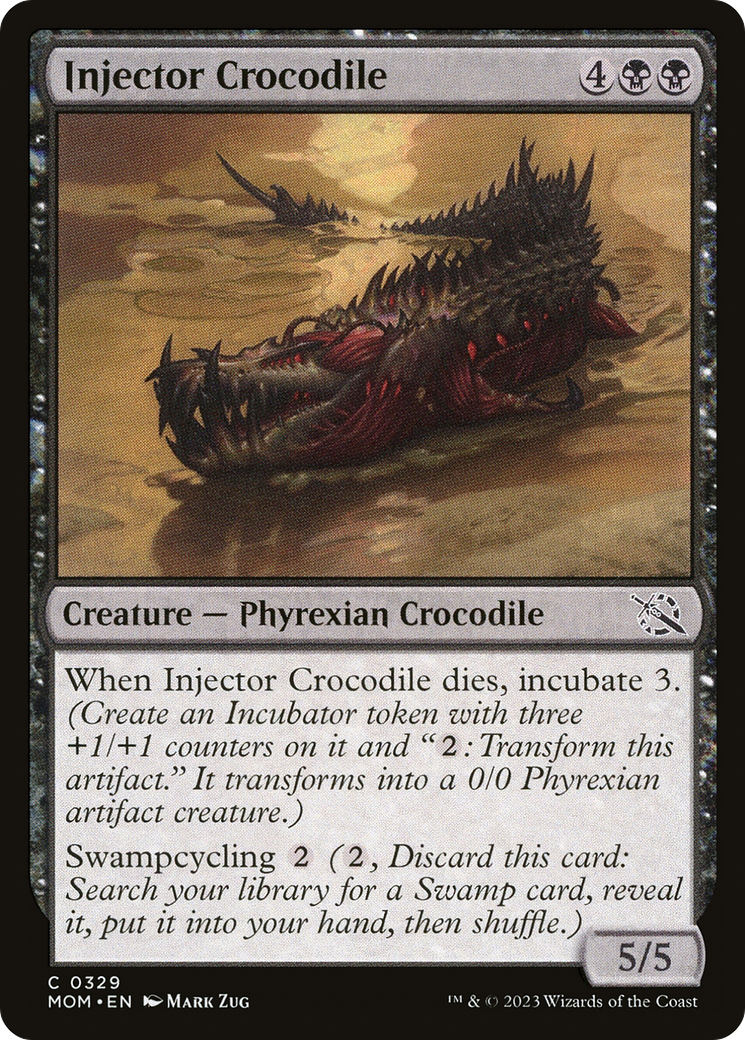 Injector Crocodile [March of the Machine] | Magic Magpie