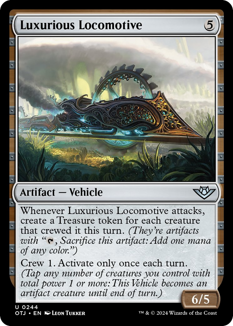 Luxurious Locomotive [Outlaws of Thunder Junction] | Magic Magpie