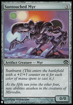 Suntouched Myr [The List] | Magic Magpie