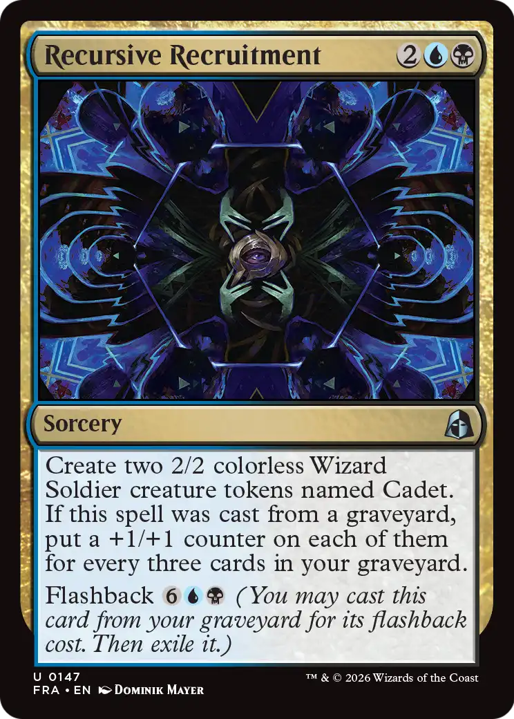 Recursive Recruitment [Reality Fracture] | Magic Magpie