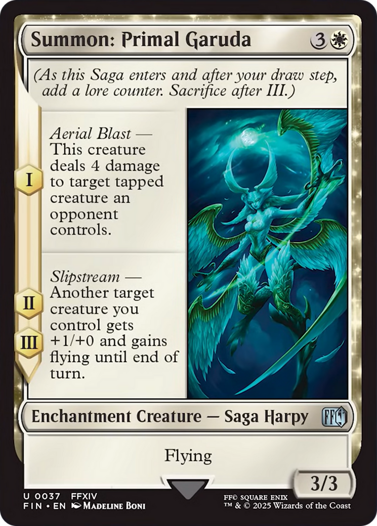 Summon: Primal Garuda [FINAL FANTASY] | Magic Magpie