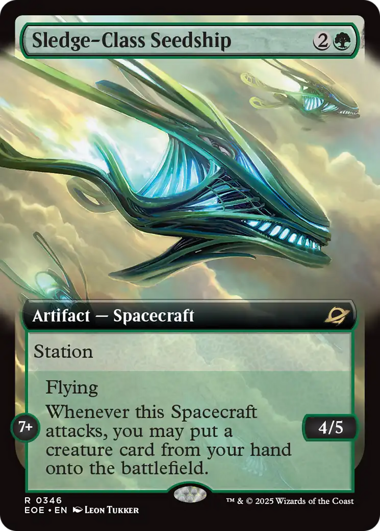 Sledge-Class Seedship (Extended Art) [Edge of Eternities] | Magic Magpie