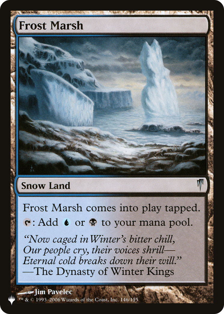 Frost Marsh [The List Reprints] | Magic Magpie