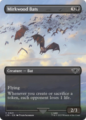 Mirkwood Bats (Borderless Alternate Art) [The Lord of the Rings: Tales of Middle-Earth] | Magic Magpie