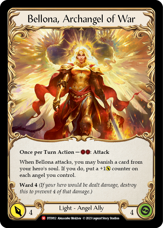 Figment of War // Bellona, Archangel of War [DTD012] (Dusk Till Dawn) | Magic Magpie