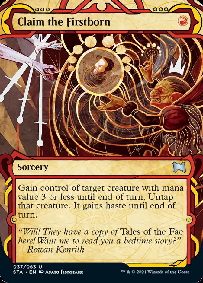 Claim the Firstborn [Strixhaven: Mystical Archive] | Magic Magpie