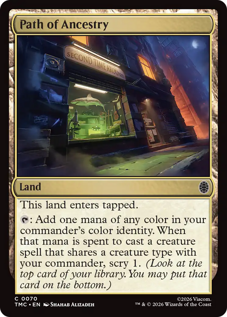 Path of Ancestry [Teenage Mutant Ninja Turtles Commander] | Magic Magpie