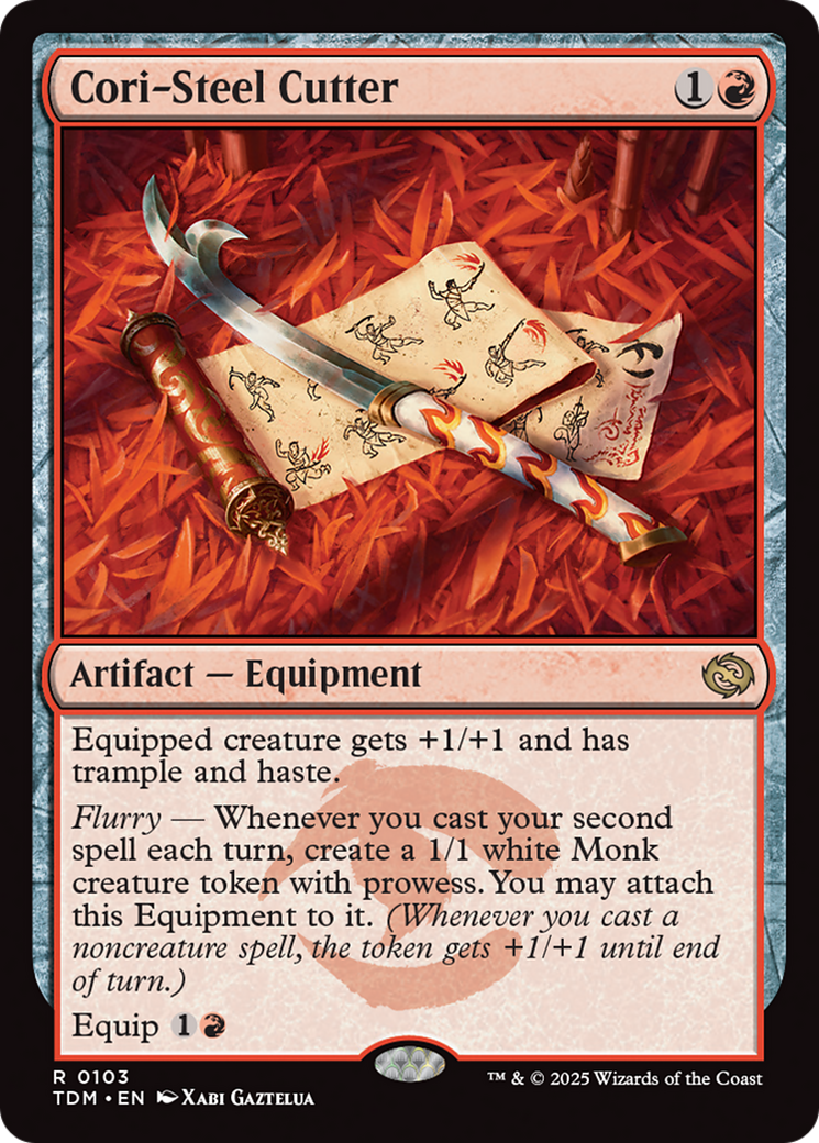 Cori-Steel Cutter [Tarkir: Dragonstorm] | Magic Magpie