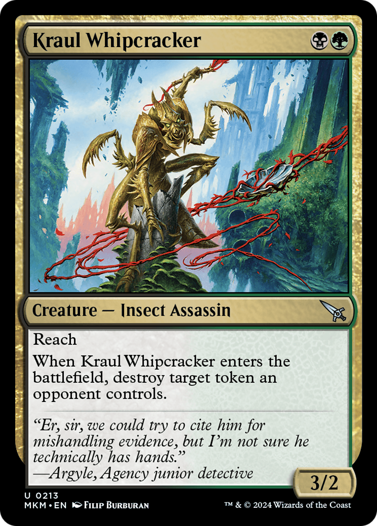 Kraul Whipcracker (Red) [Murders at Karlov Manor] | Magic Magpie