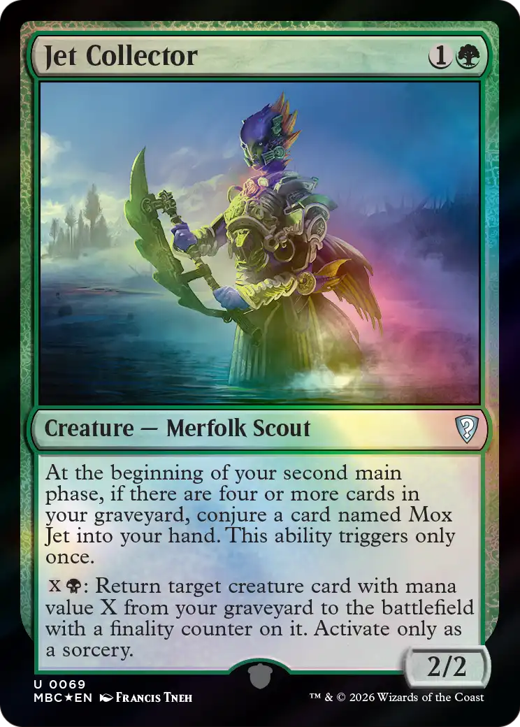 Jet Collector [Mystery Booster: Commander Edition] | Magic Magpie