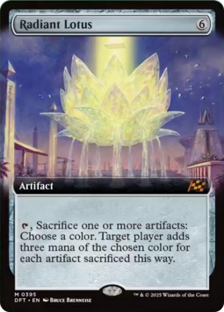 Radiant Lotus (Extended Art) [Aetherdrift] | Magic Magpie