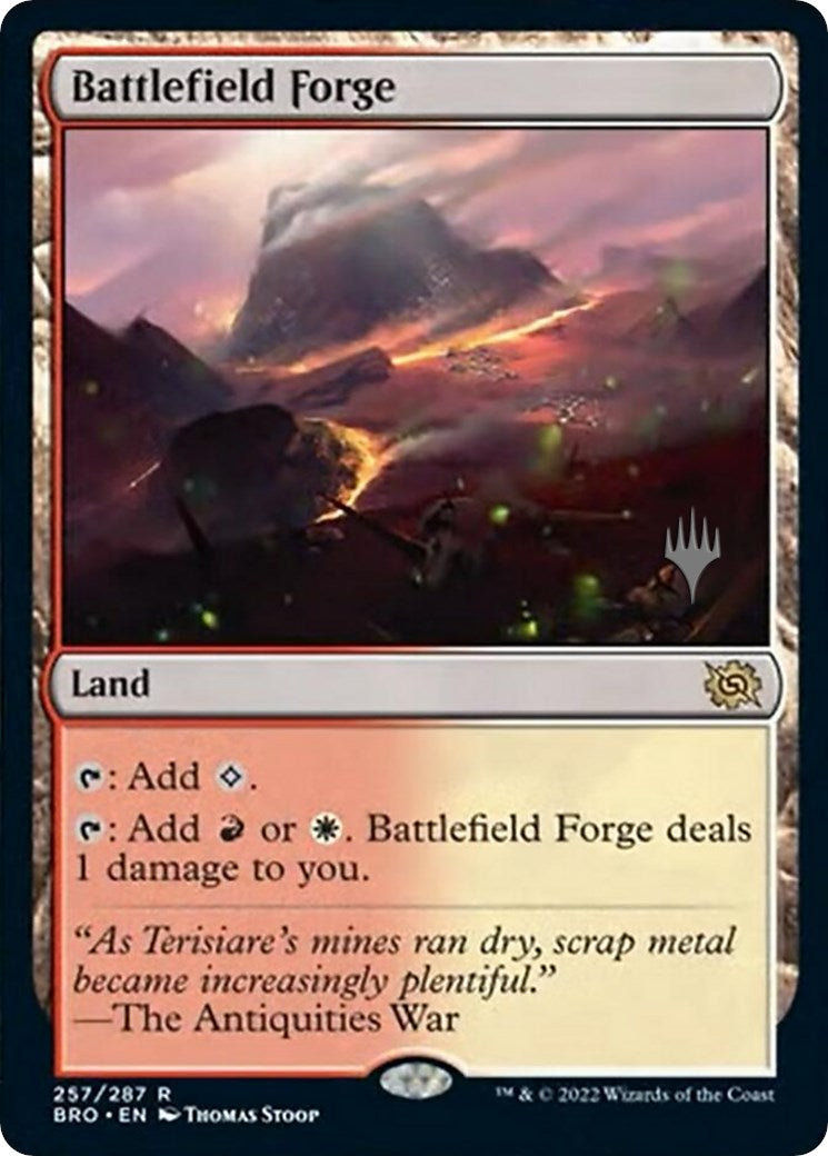 Battlefield Forge (Promo Pack) [The Brothers' War Promos] | Magic Magpie