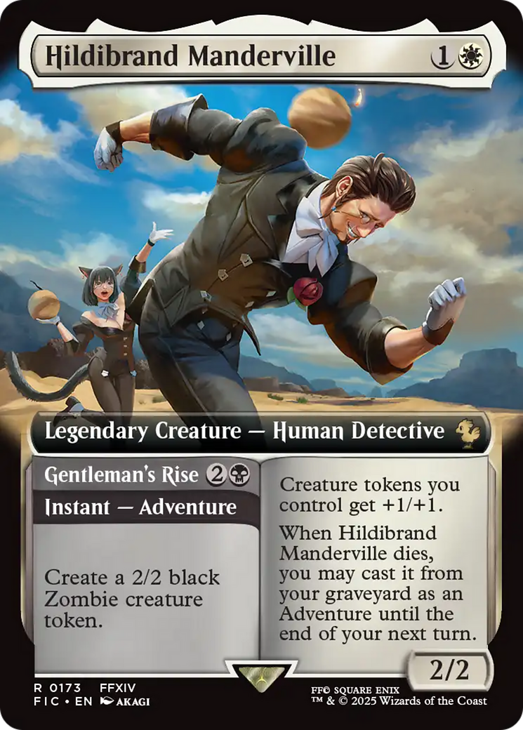 Hildibrand Manderville // Gentleman's Rise (Extended Art) [FINAL FANTASY Commander] | Magic Magpie