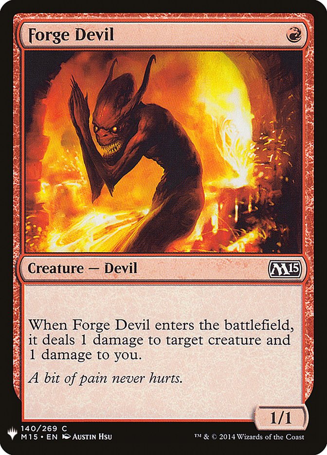 Forge Devil [Mystery Booster] | Magic Magpie