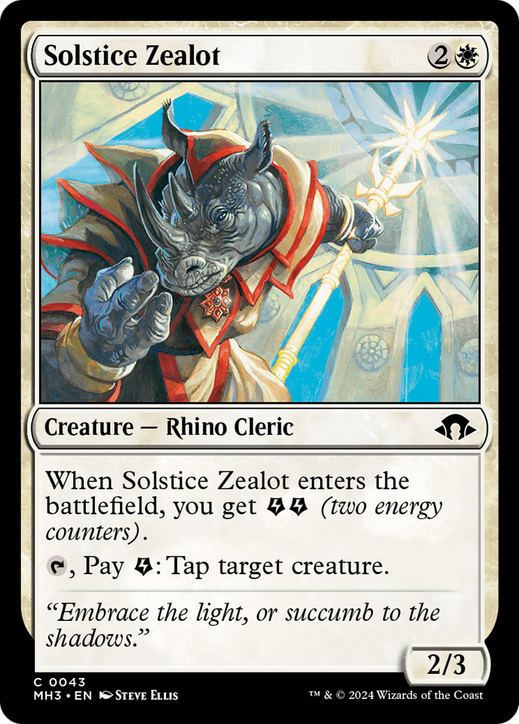 Solstice Zealot [Modern Horizons 3] | Magic Magpie