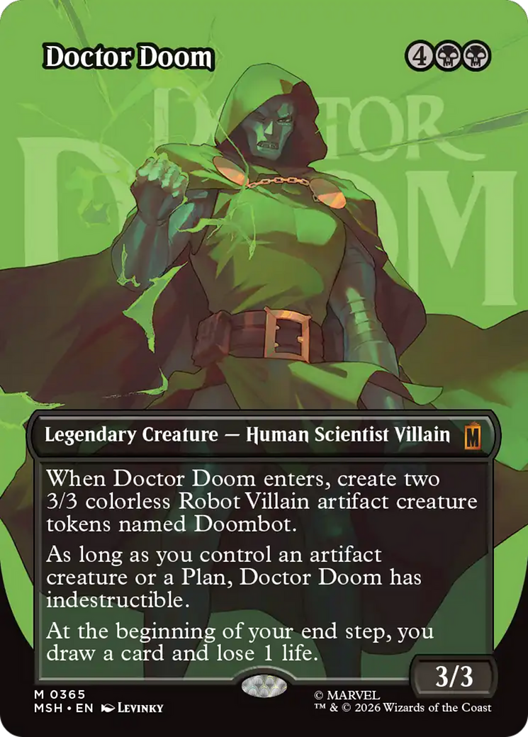 Doctor Doom (Borderless) (365) [Marvel Super Heroes] | Magic Magpie